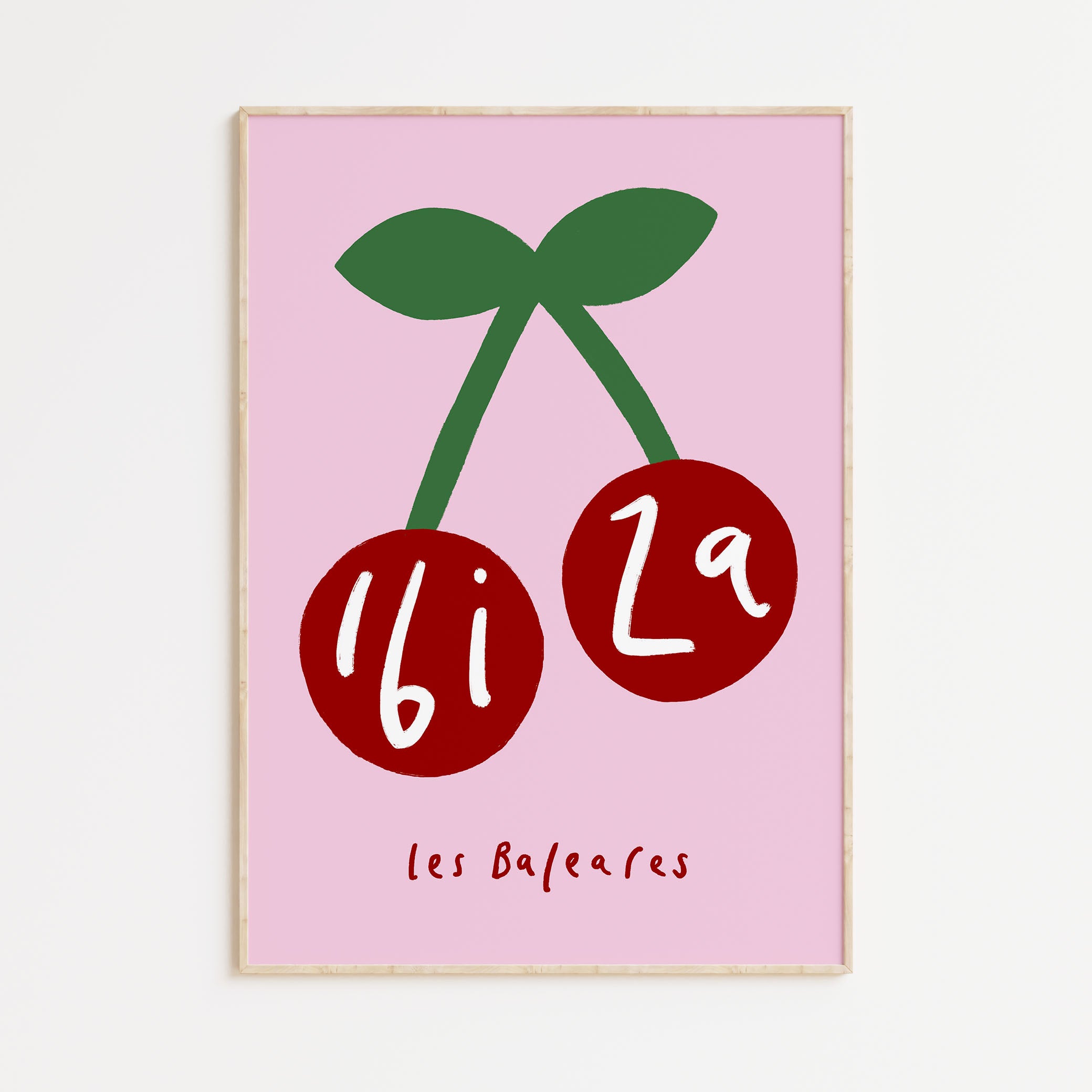 Ibiza Cherries Print