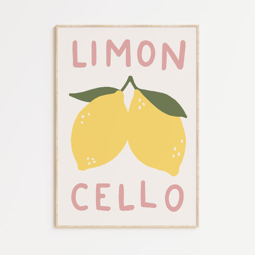 Limoncello A4 Print