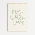My Little Love A4 Print (Green)
