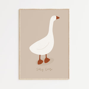 Silly Goose Print (Neutral)