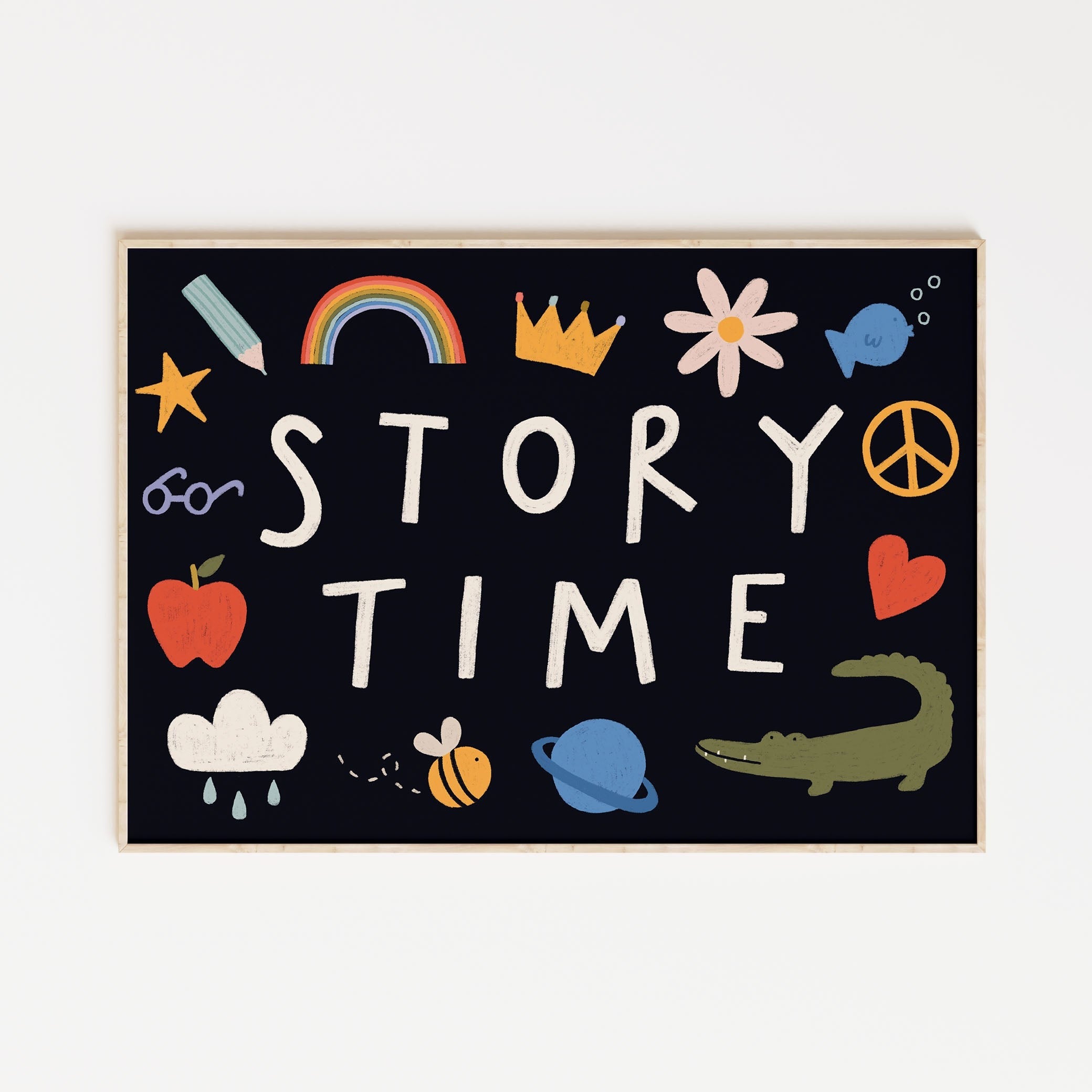 Story Time A4 Print