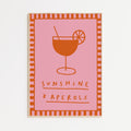 Sunshine & Aperols A4 Print