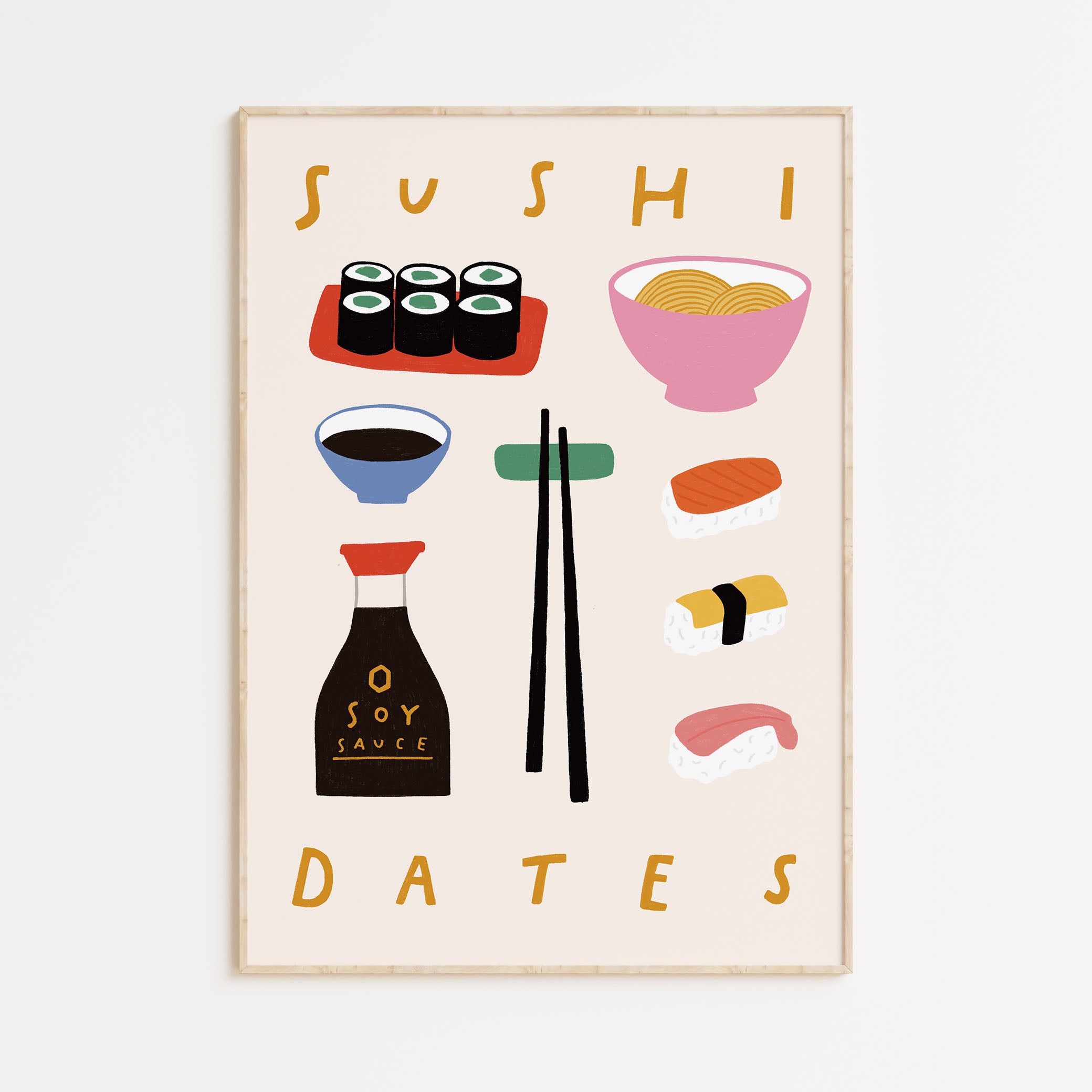 Sushi Dates Print
