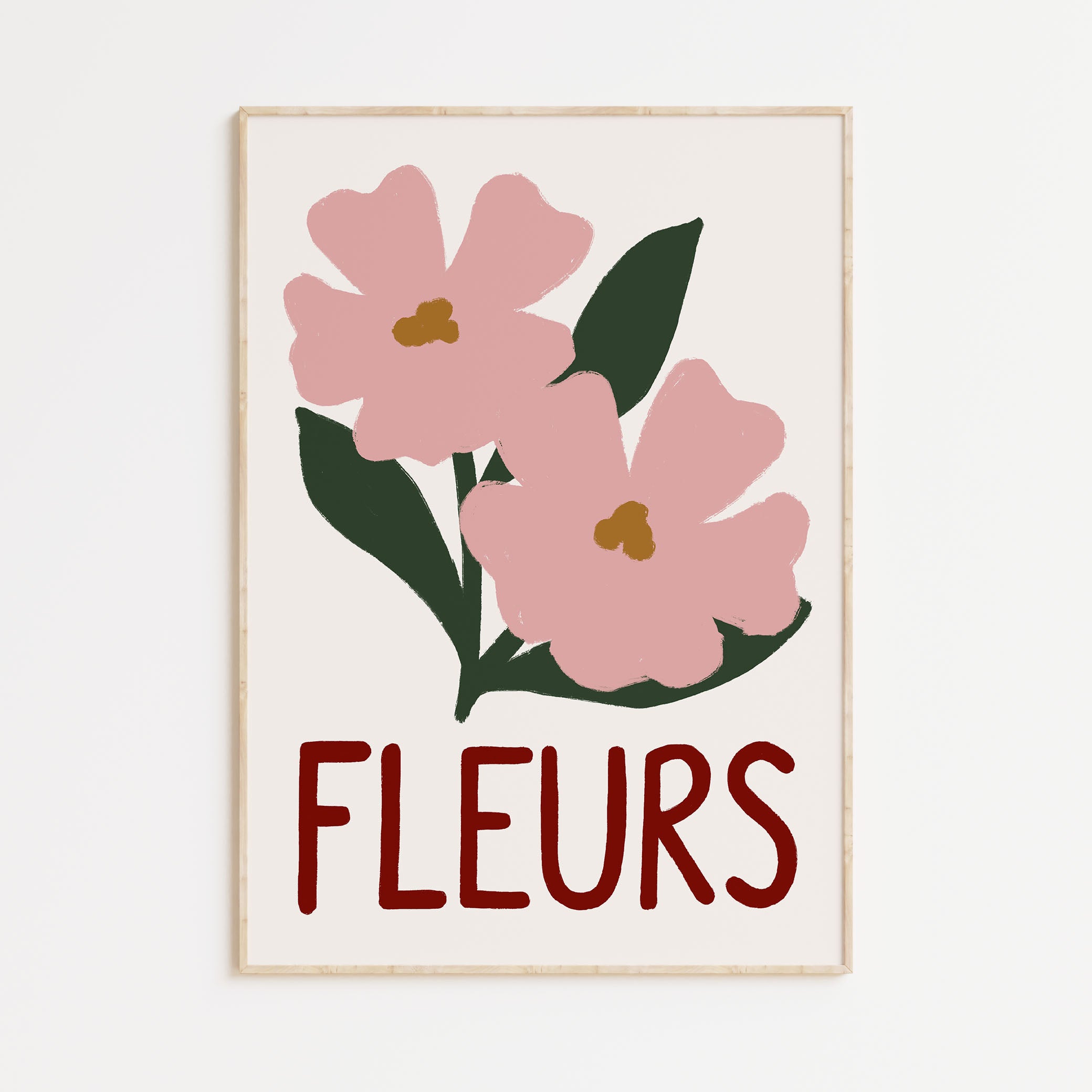 Fleurs A4 Print