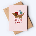 Santa Paws Card