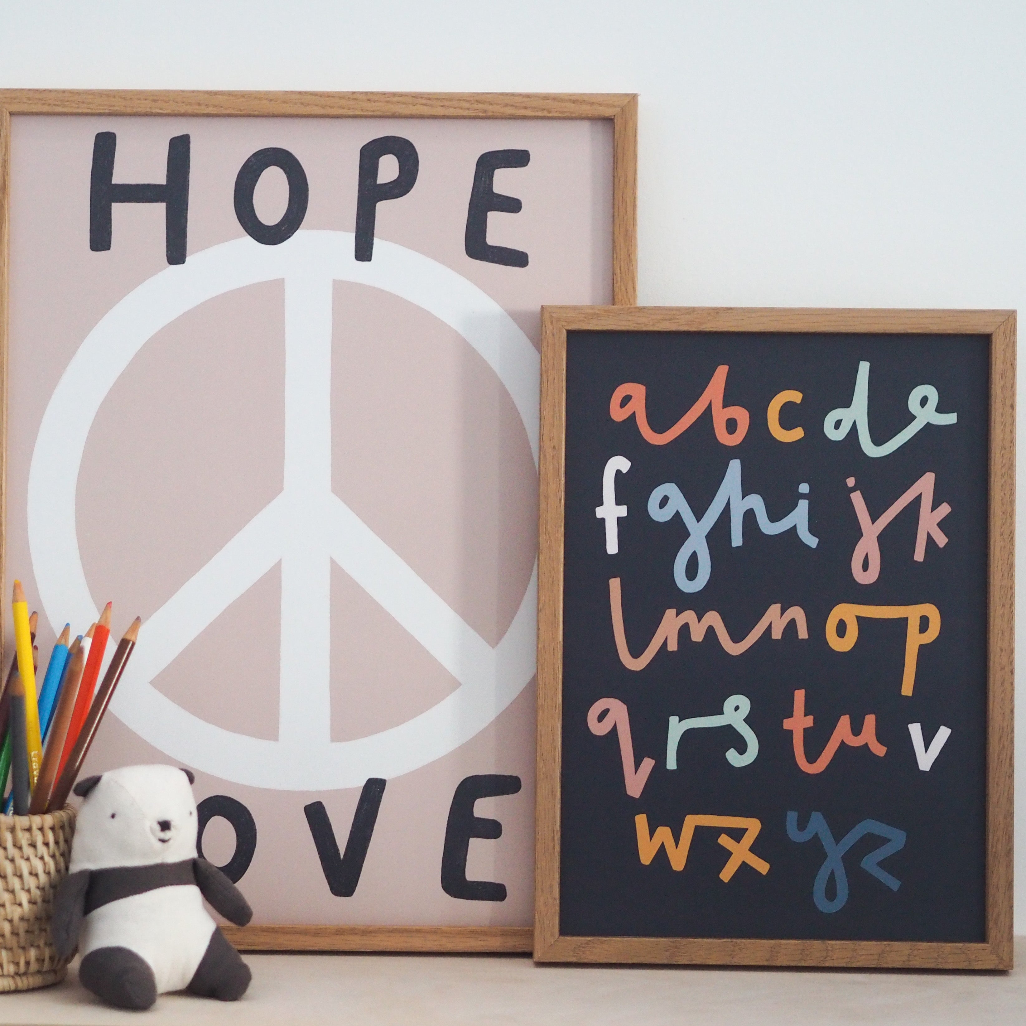 Hope Peace & Love Print