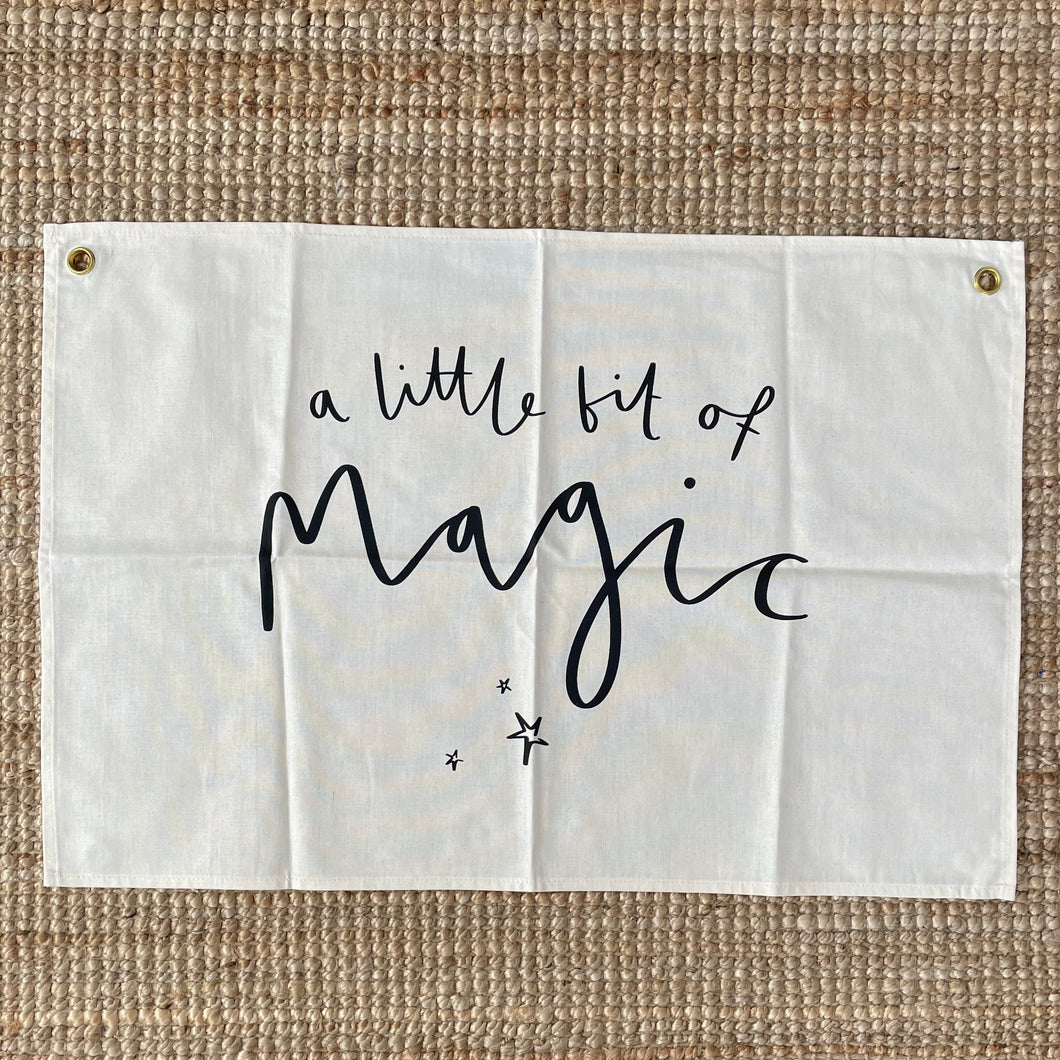 SECONDS - Little Bit of Magic Wall Flag