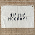 SECONDS - Hip Hip Hooray Wall Flag