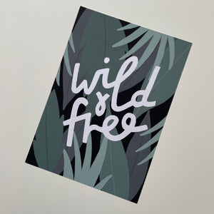 SECONDS - Wild & Free A4 Print