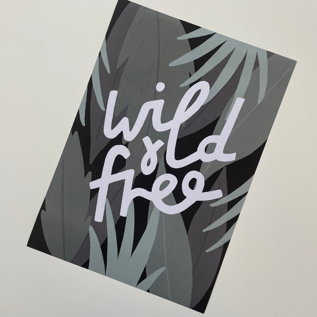 SECONDS - Wild & Free A3 Print