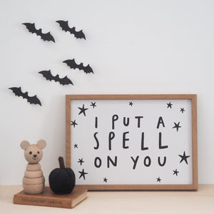 I Put A Spell On You A4 Print