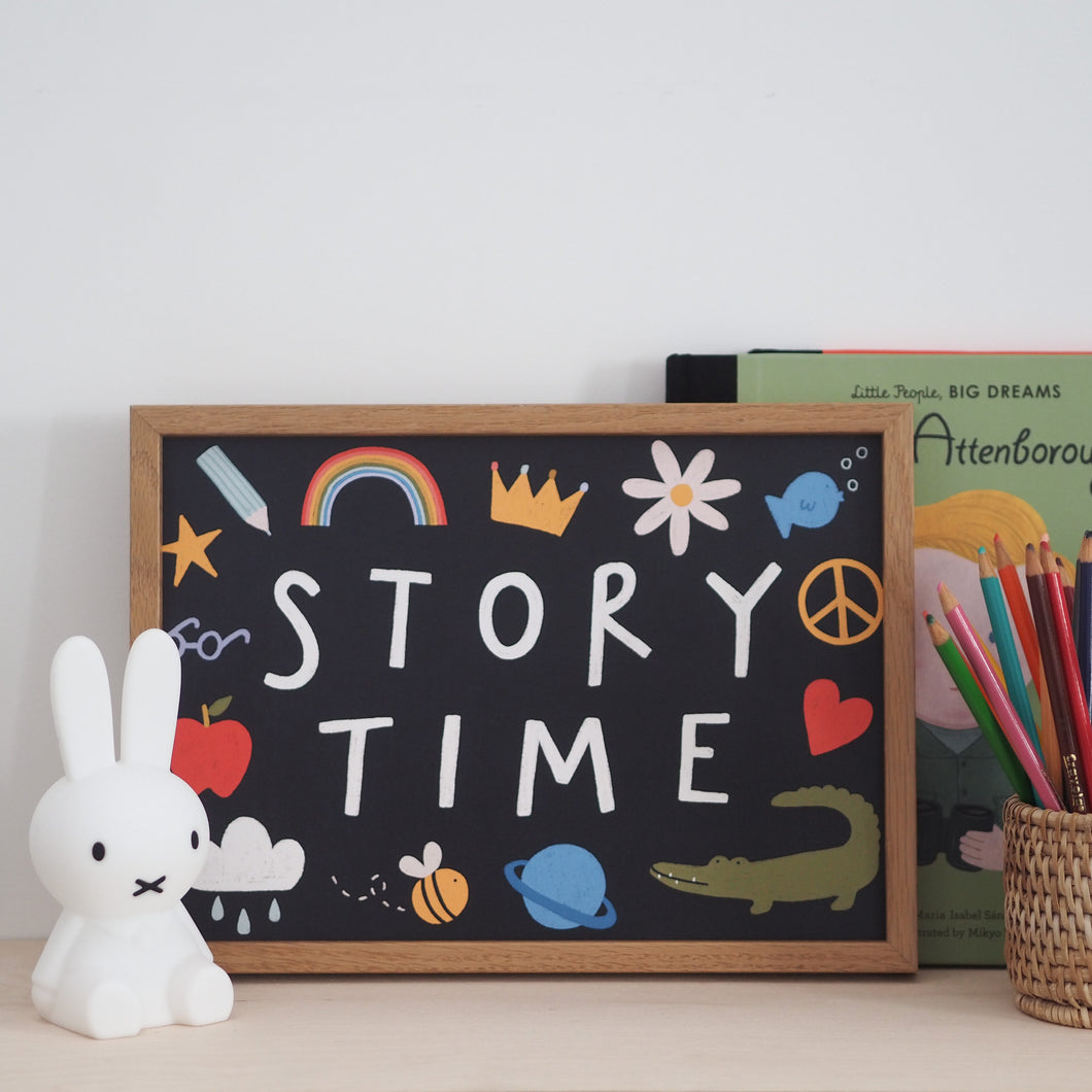 Story Time A4 Print