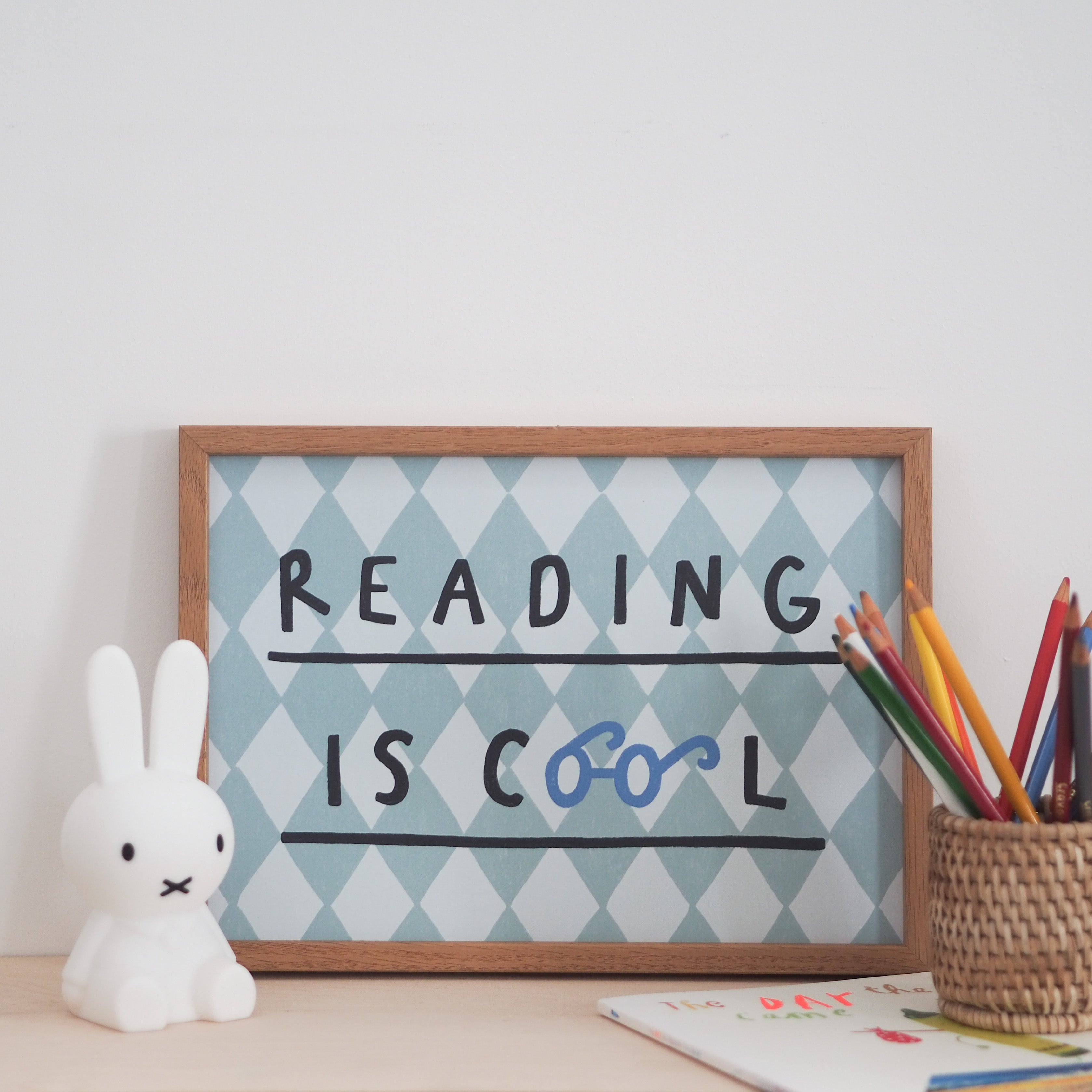 Reading is Cool A4 Print