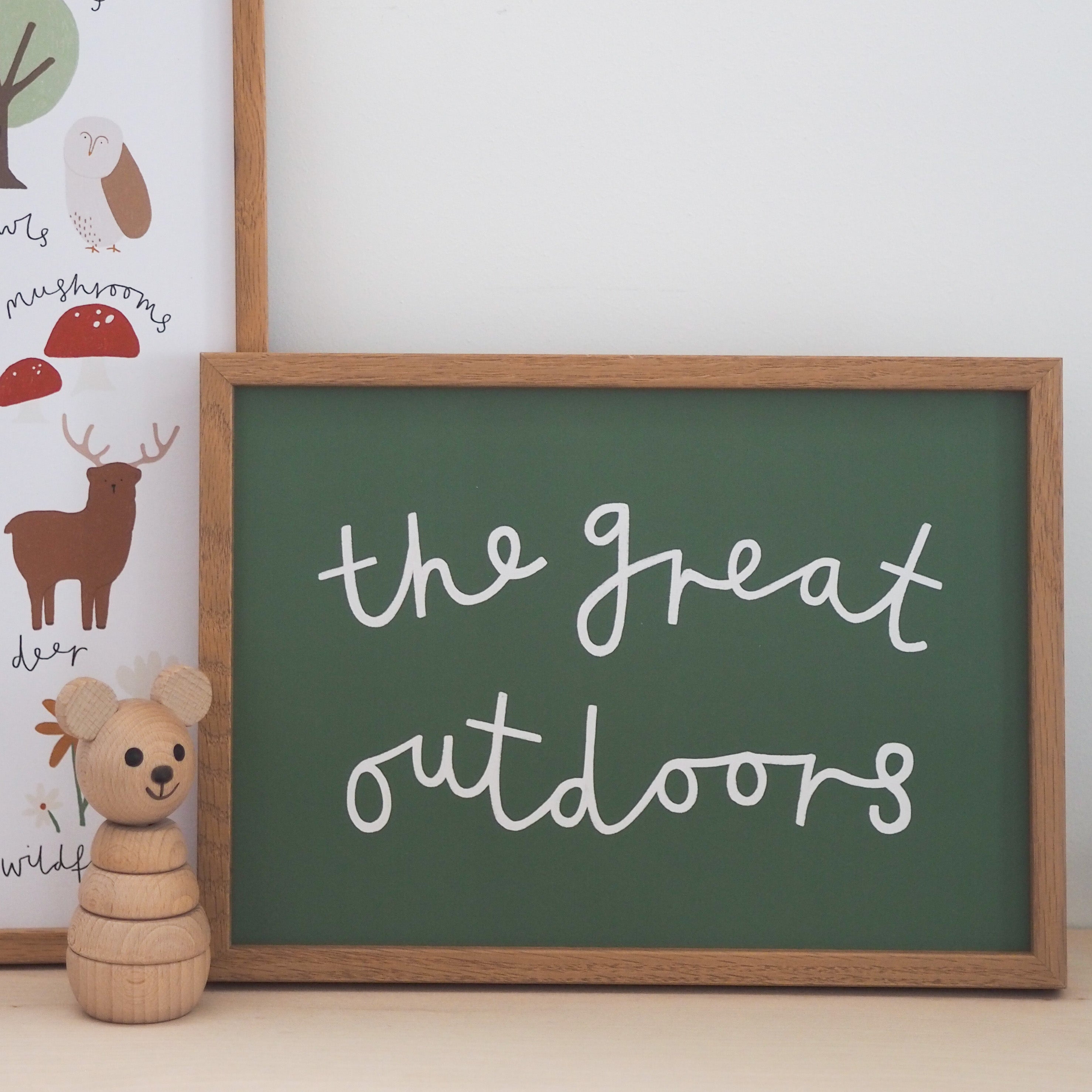 The Great Outdoors A4 Print