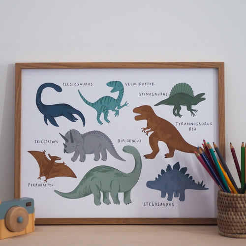 Dinosaur A3 Print