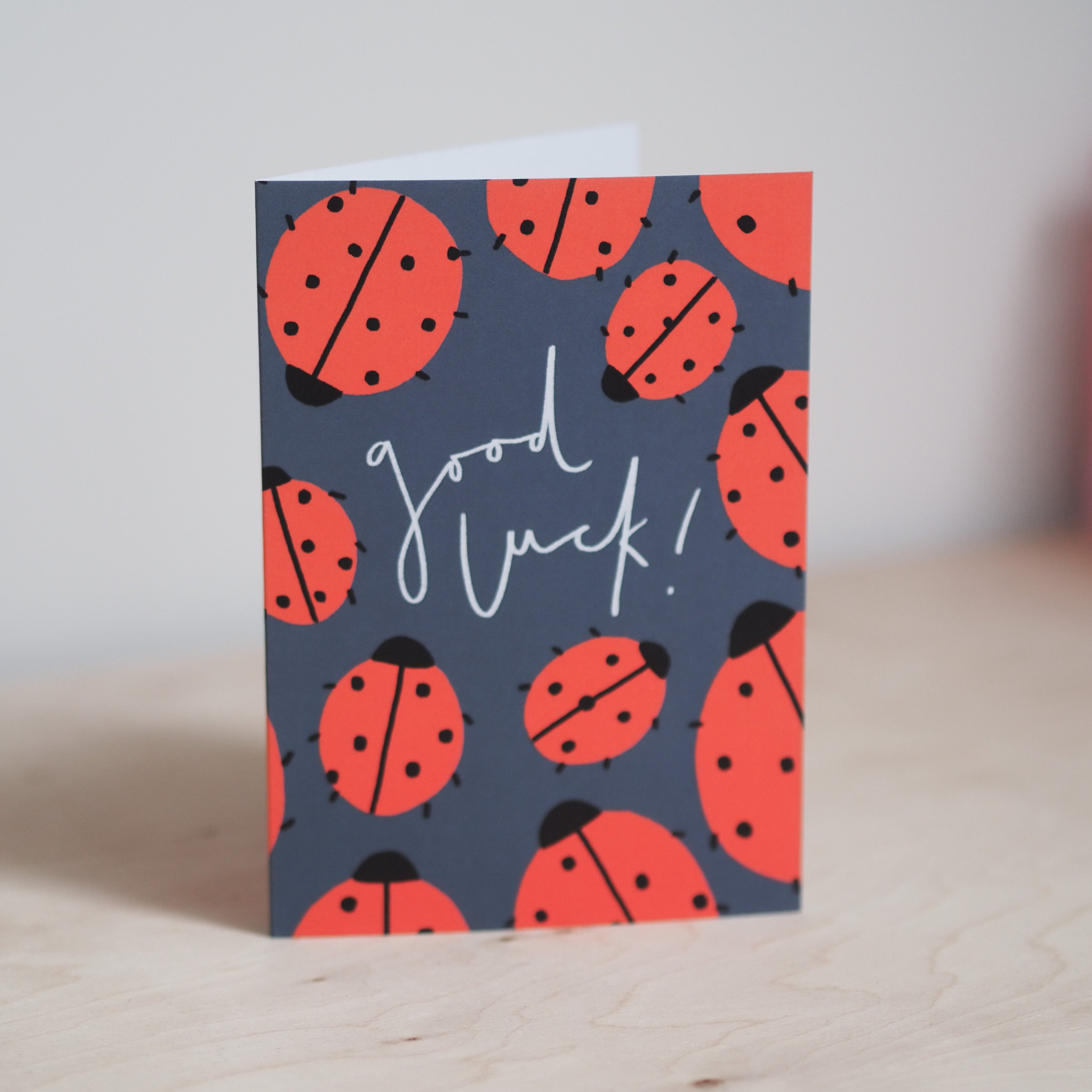 Good Luck! Greetings Card