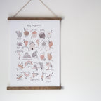 Neutral Alphabet Print