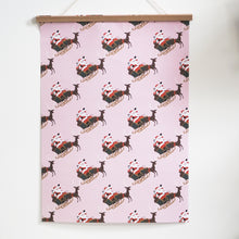Load image into Gallery viewer, Santa Sleigh Gift Wrap