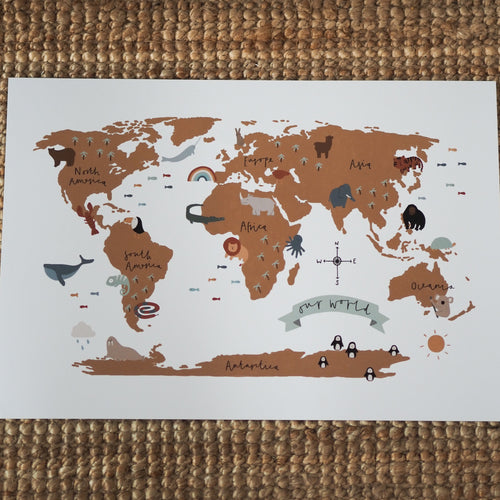SECONDS - World Map