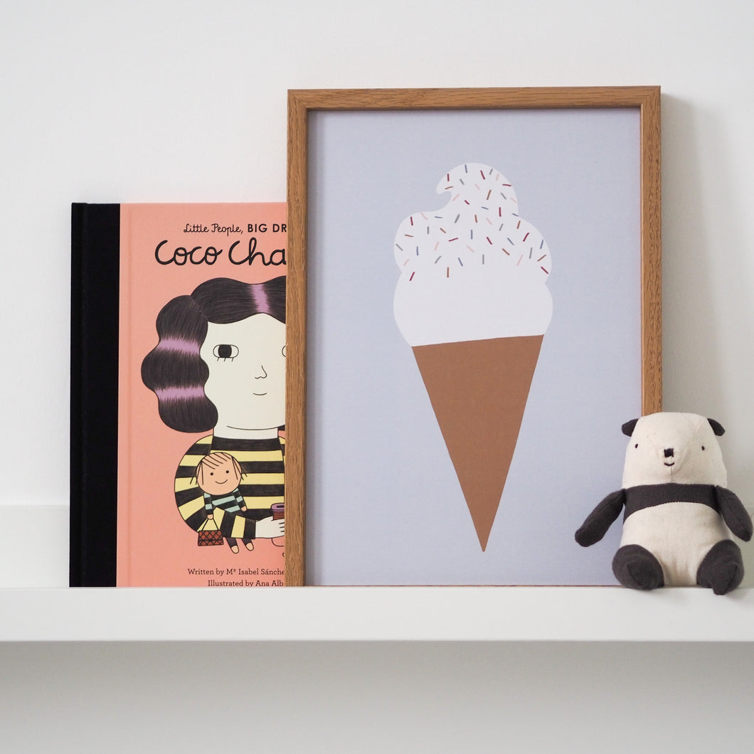 Ice Cream A4 Print
