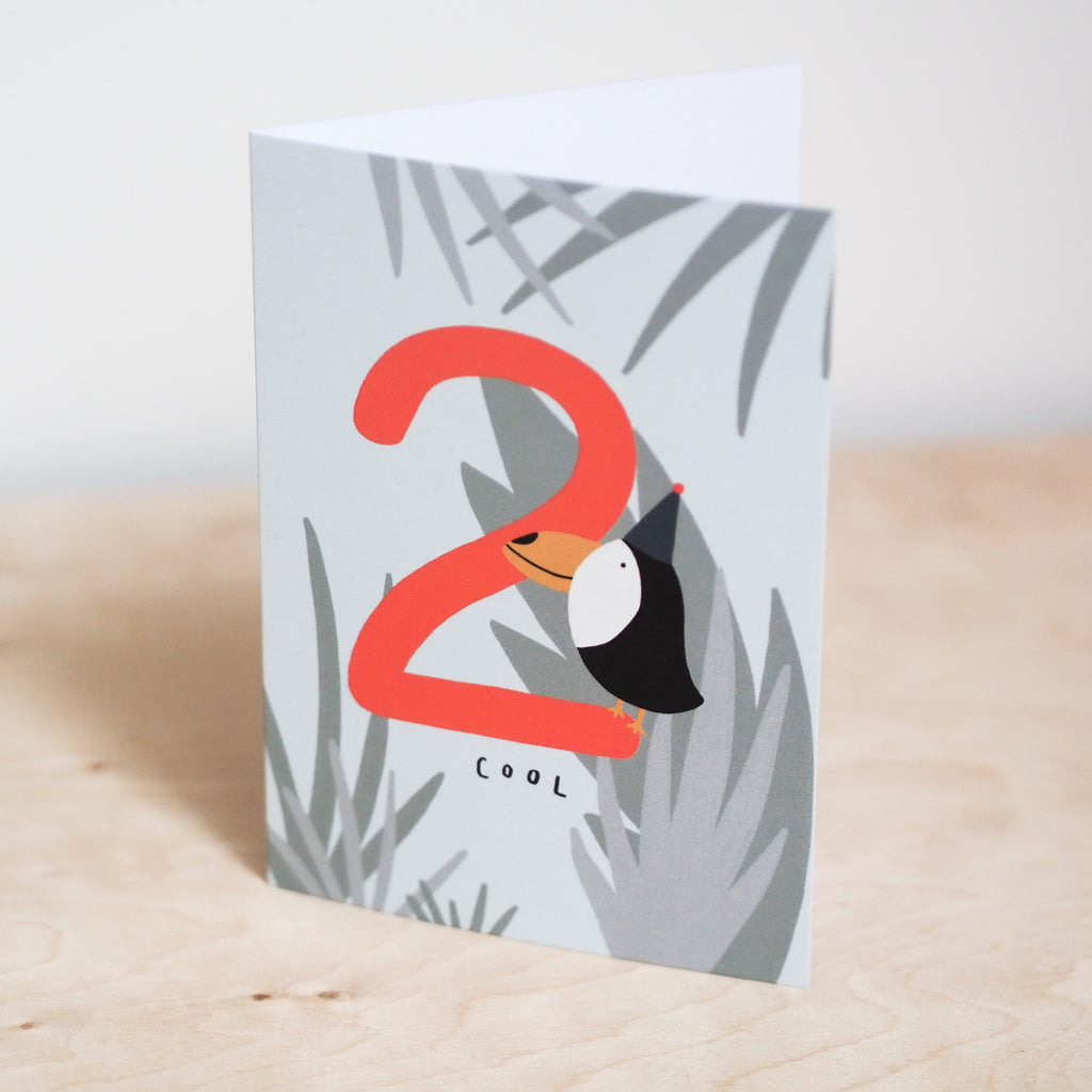 Second Birthday Greetings Card