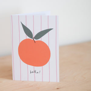 Hello Clementine card