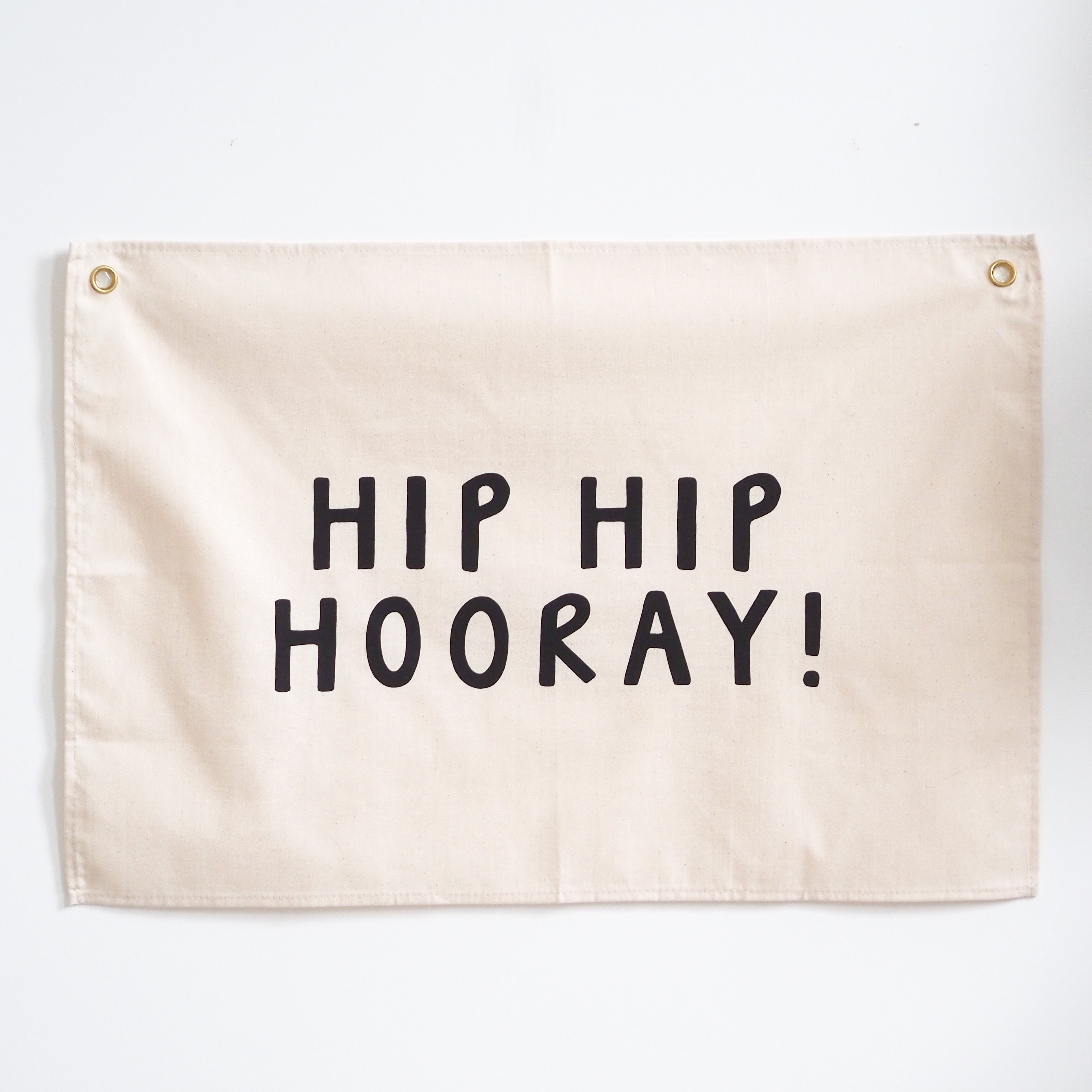 Hip Hip Hooray! Wall Flag