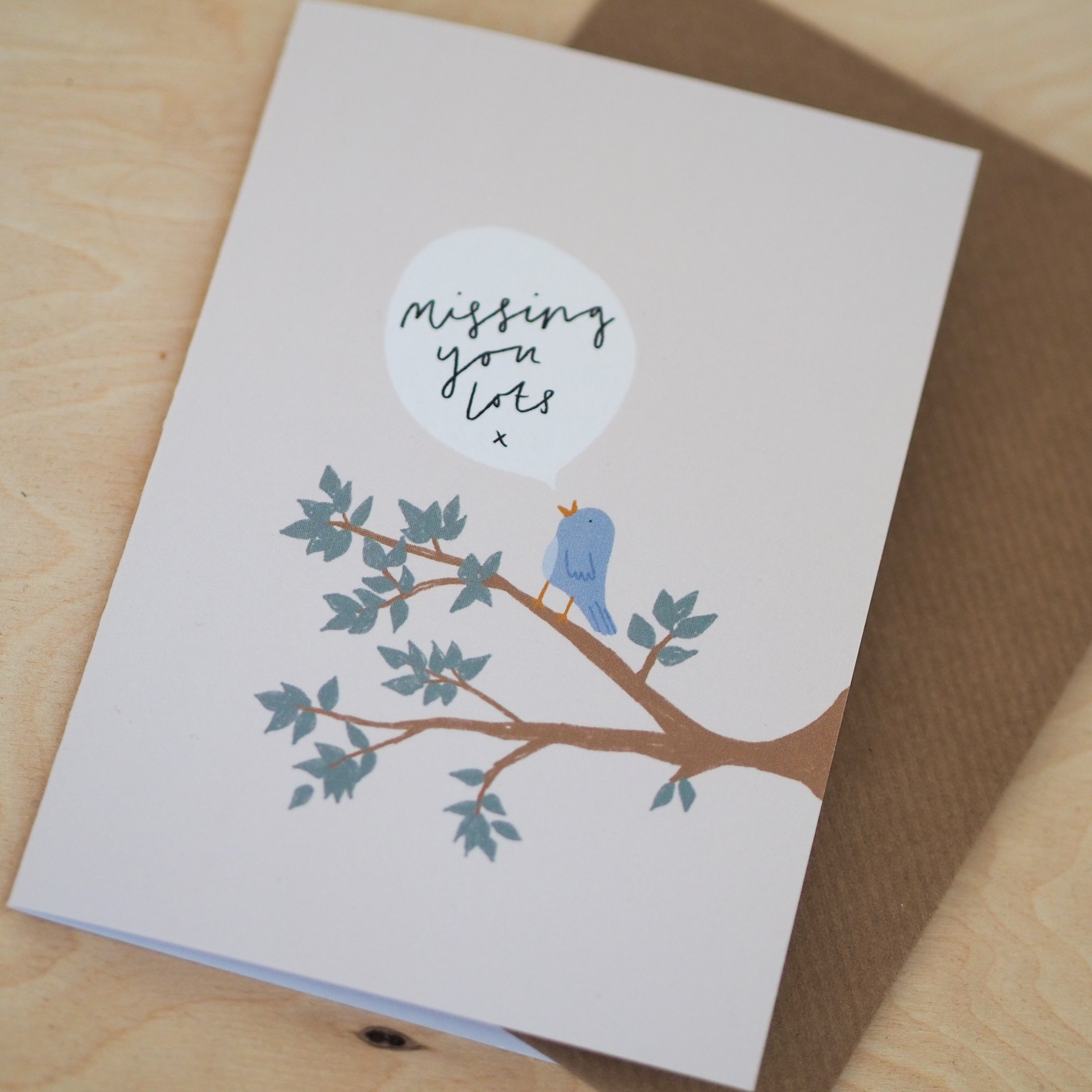 Missing You Card
