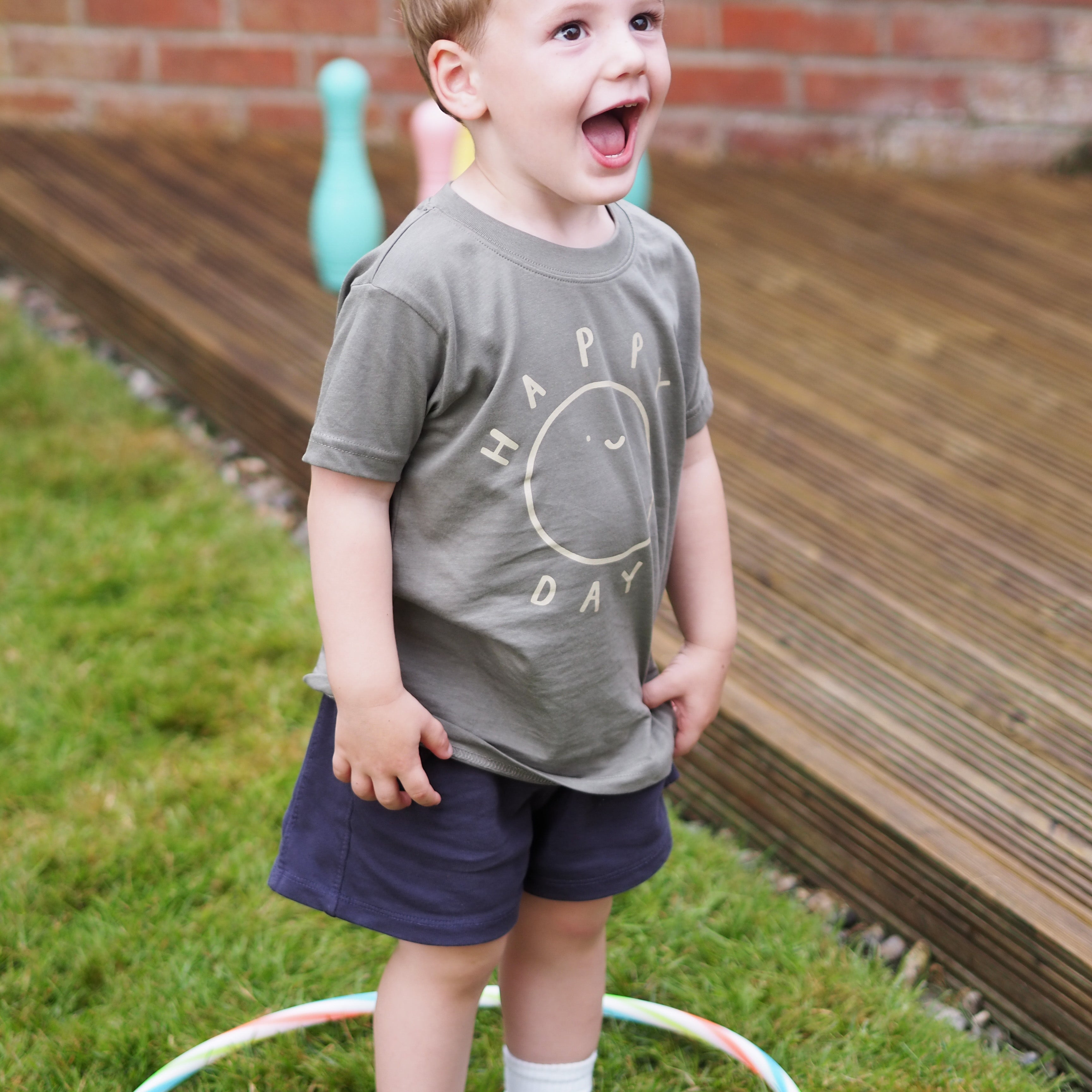 Happy Days T-shirt - Pink