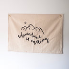Adventure is Calling Wall Flag