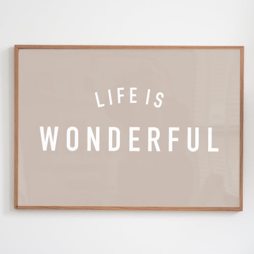 Life Is Wonderful - Stone