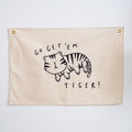Go Get ‘Em Tiger Wall Flag