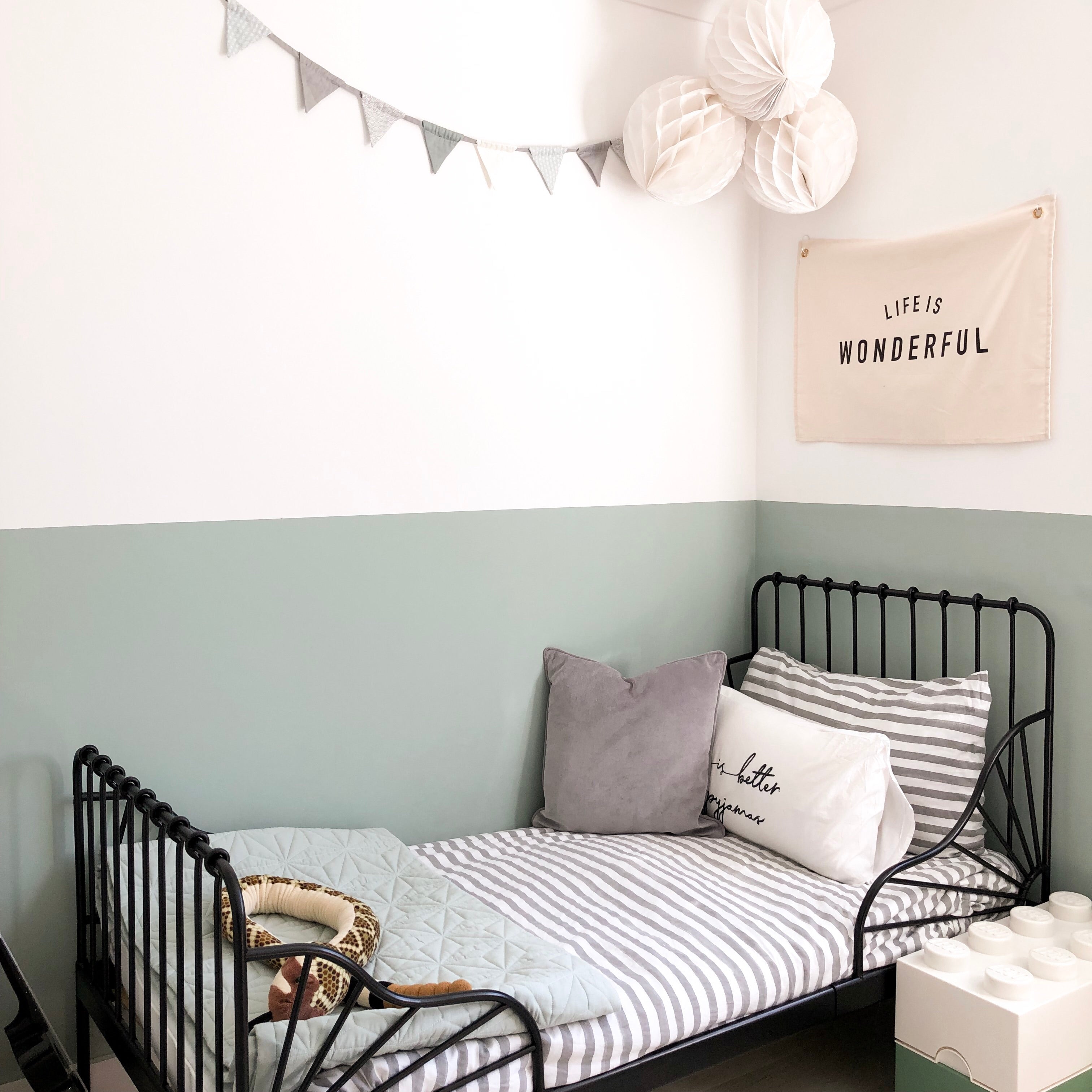 Life is Wonderful Wall Flag