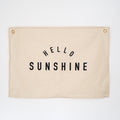 Hello Sunshine Wall Flag