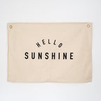 Hello Sunshine Wall Flag