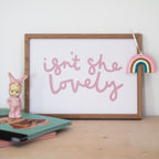 Isn’t she lovely A4 print
